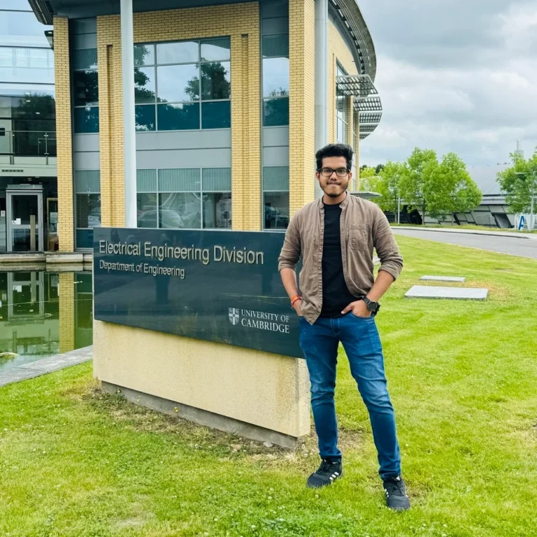 Rajat Rai visits University of CambridgeRajat Rai visits University of Cambridge